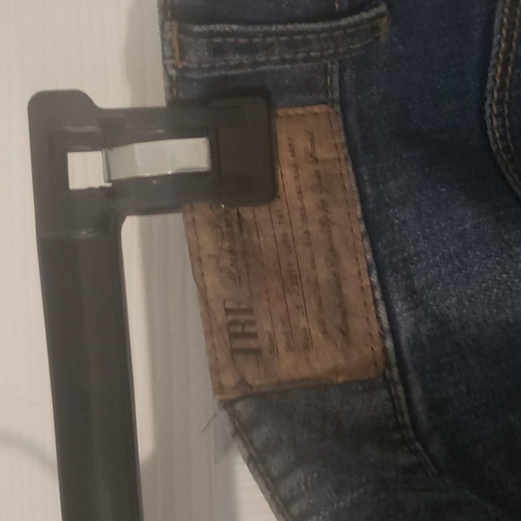 Zara Distressed skinny blue jeans size 10 Usa/42 Euro - Picture 3 of 4